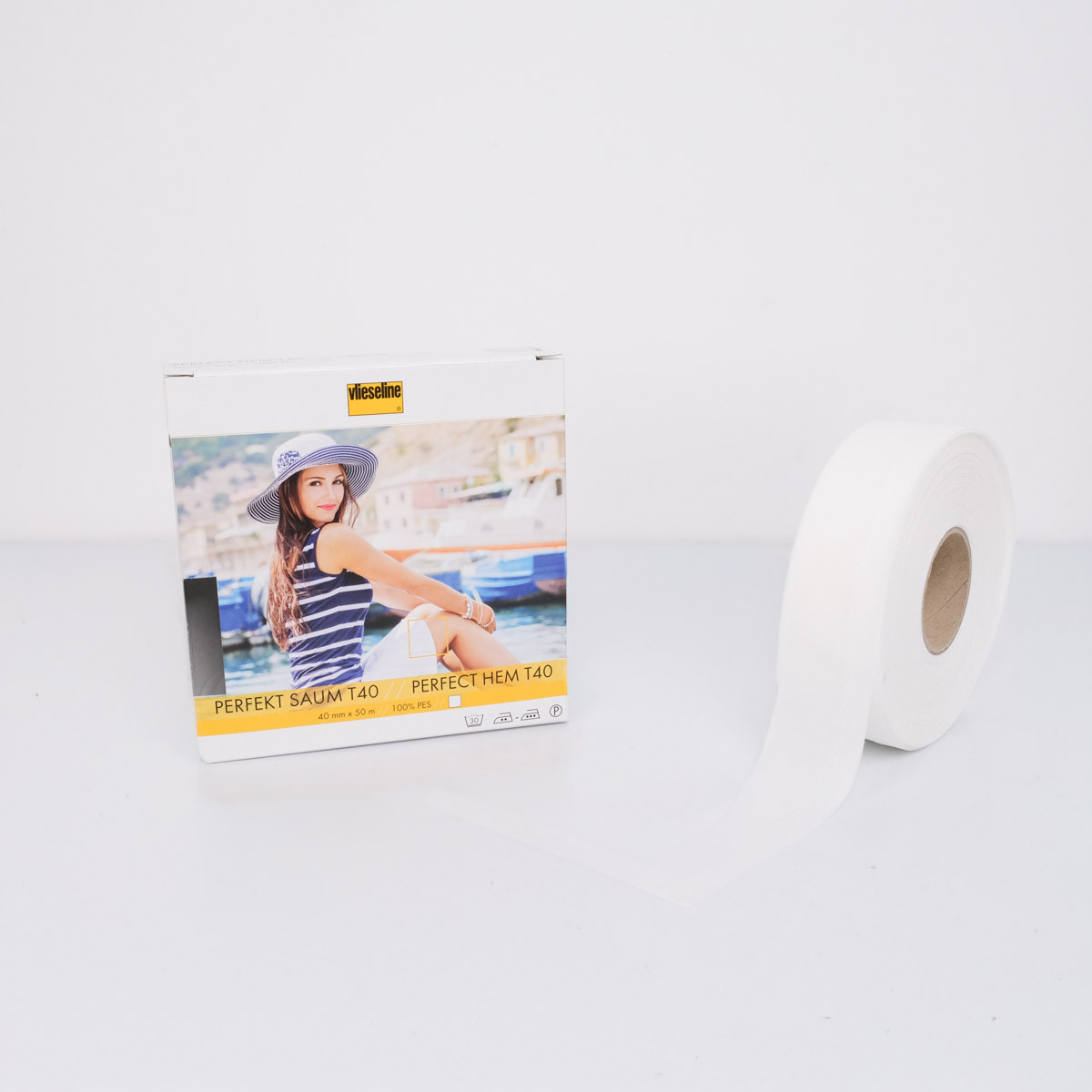 Vlieseline Seamless Hemming Tape 40mm White - Maison Klem